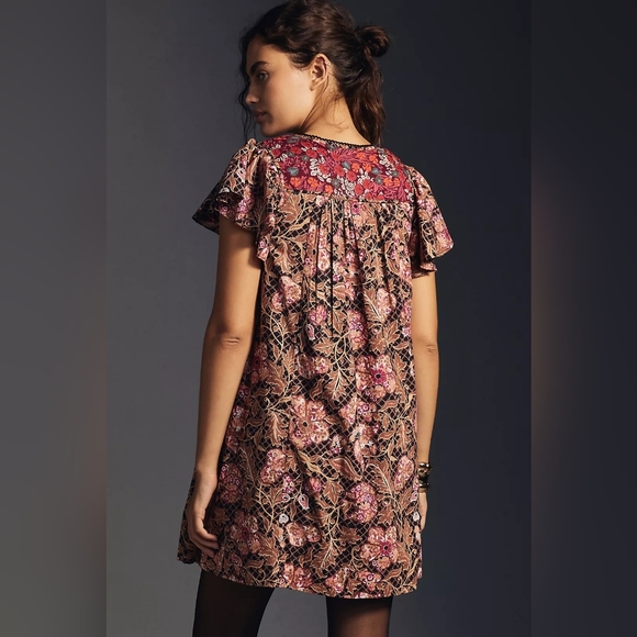 Anthropologie Ruffled Tunic Dress - Picture 2 of 2